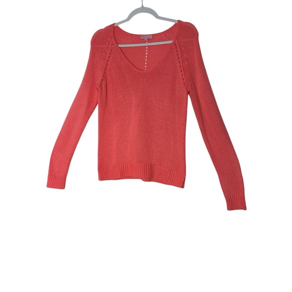 Lilly Pulitzer Sweaters - Lilly Pulitzer Cardigan Women's‎ Small Coral Knit Beach Career